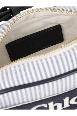 Navy blue cotton shoulder bag CHLOE' KIDS | C20428859